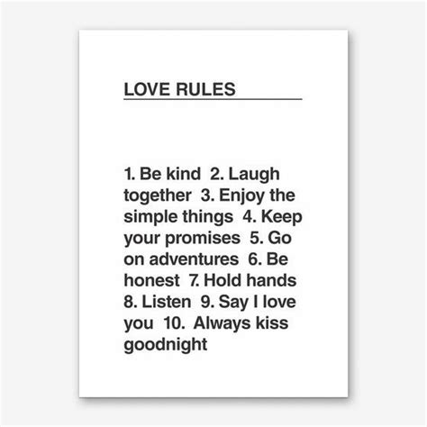Love Rules Art Print Love Rules State Art Print Print Posters Online
