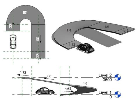 Curved Ramps Parking Design Ramps Architecture Car Park Design