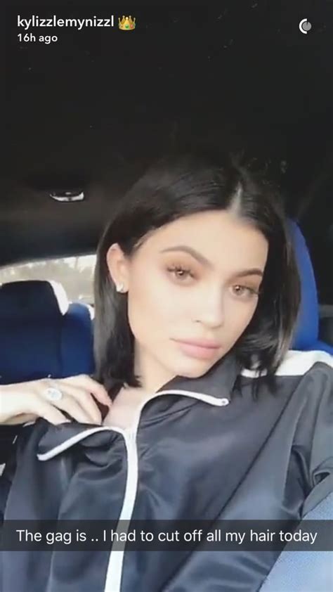 Kylie Jenners Bob Haircut January 2017 Popsugar Beauty