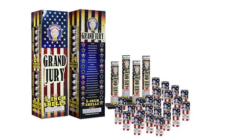 Grand Jury 5 Inch Shells Rocket Fireworks