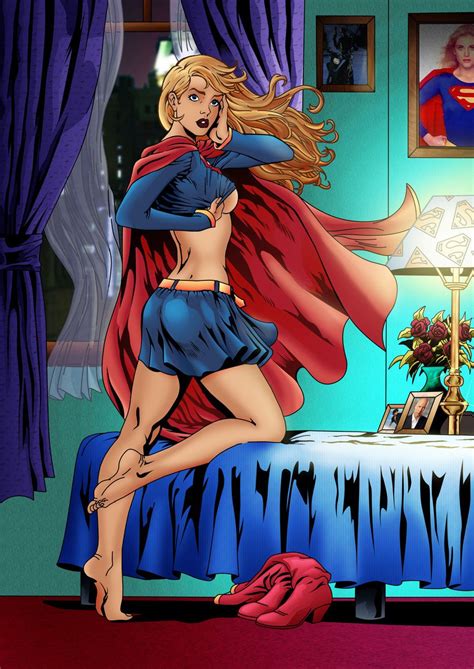 Supergirl Coloring By Frostdusk Supergirl Superman Supergirl Dc