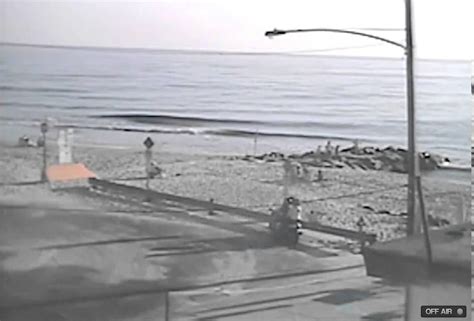 Cape May Nj Surf Cam At The Cove Youtube