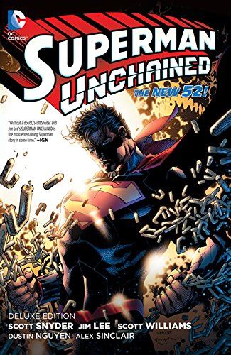Superman Unchained Hc The New 52 First Edition New Signed Scott