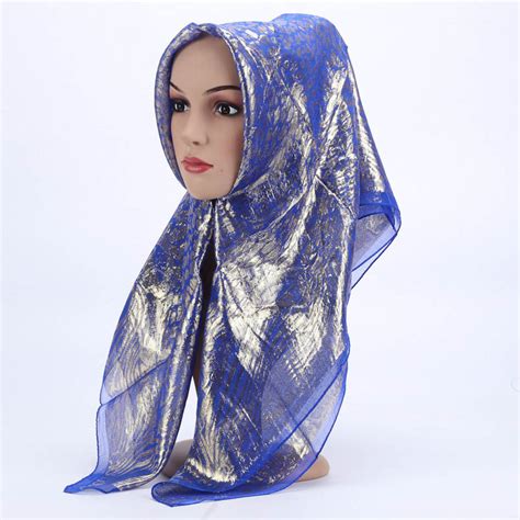 Wholesale Women Muslim Silk Hijab Scarf Long Head Scarf Female Hijab Shawl Pashmina Scarf Sjaal