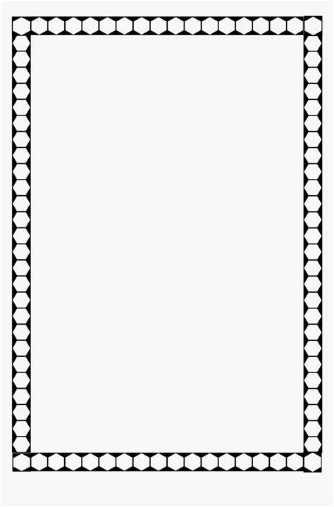 Lines Clipart Twirly Black Dot Page Border Hd Png Download Kindpng