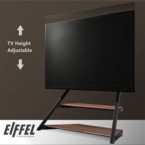 Fitueyes Eiffel Series Floor Tv Stand For 75 100 Inch Lcd Led Flat