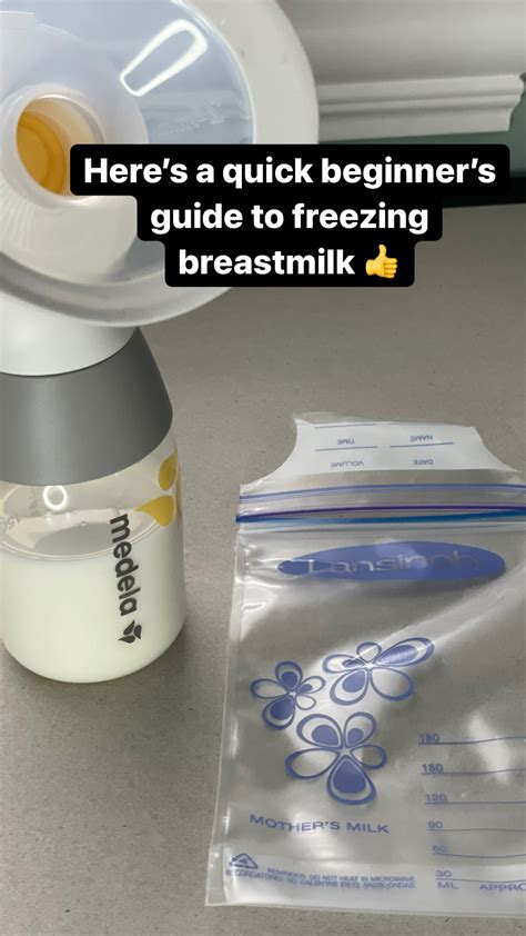 Freezing Breast Milk Exclusive Pumping