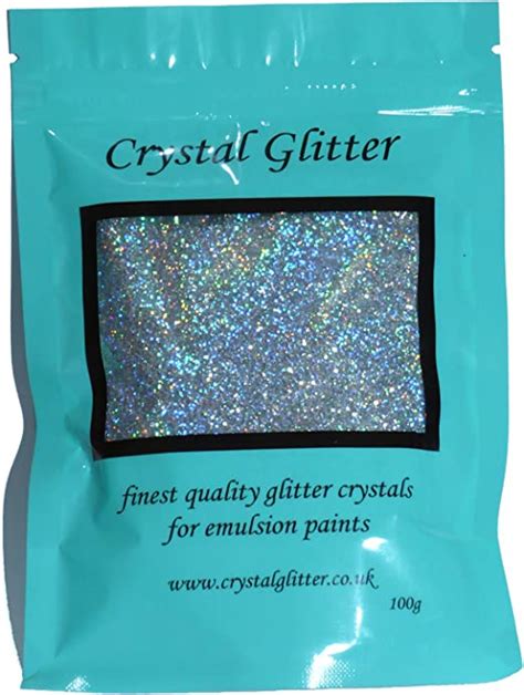 Crystal Glitter For Emulsion Paint Diamond Silver With Holographic