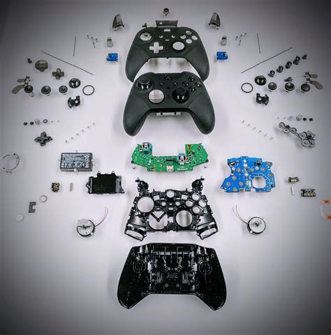 Exploded View Of Xbox One Elite Series 2 Black Rxboxone