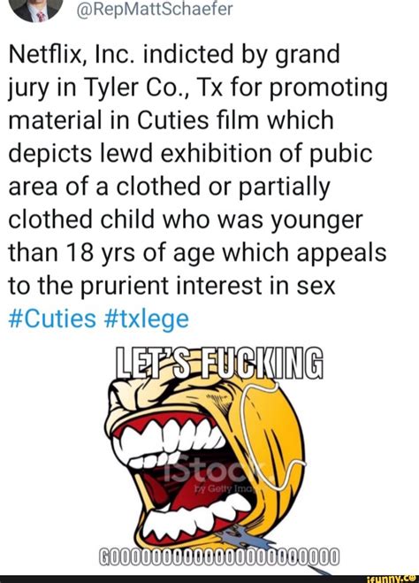 Netflix Inc Indicted By Grand Jury In Tyler Co Tx For Promoting Material In Cuties Film