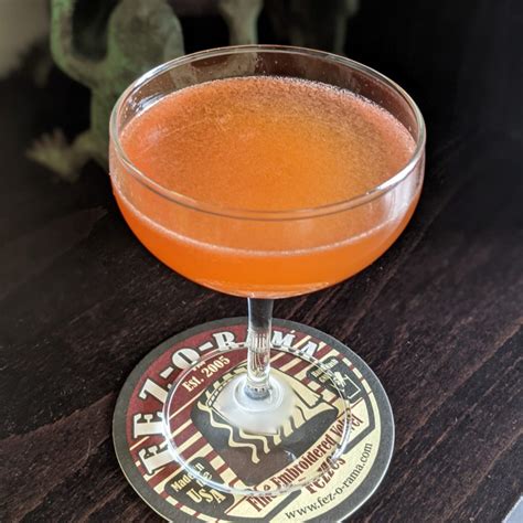 Naked And Famous Cocktail The Drunkard S Almanac