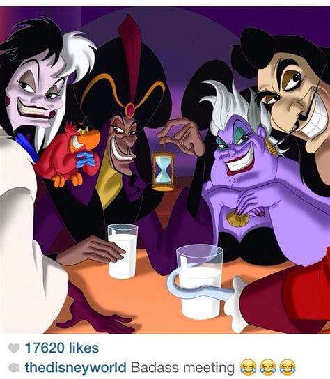 Badass Meeting Disney Villains Disney Villain Wallpaper Disney