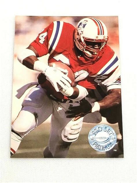 1991 Pro Set Platinum Football Cards New England Patriots You Choose