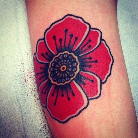 Poppy side tattoo done by niko zed. Coquelicot Tatto | Traditional tattoo flowers, Poppies ...