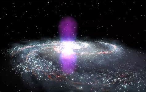 Milchstraße Rätsel Der Blasen Gelöst Fermi Blasen Entstanden Beim Letzten Großen Ausbruch