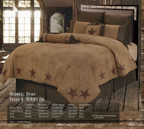 Shop our beauitful comforters sets that you or your loved ones would love. Western Rustic Star Cowboy Comforter Bedding Set | eBay