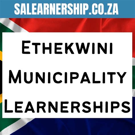 Ethekwini Municipality Learnership Programme 2022 - 2023