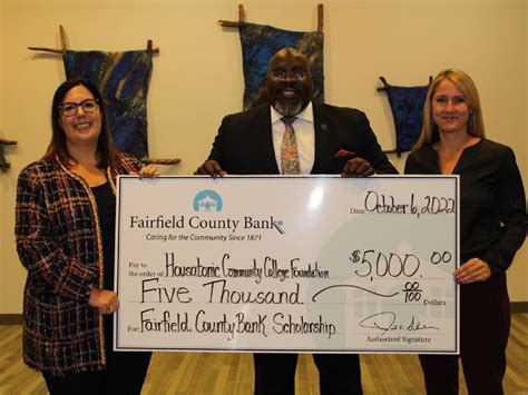 Fairfield County Bank Creates Scholarship For Hcc Business Students