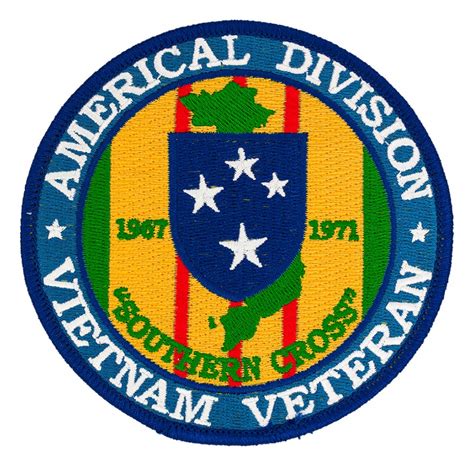 Americal Division Vietnam Veteran Patch Flying Tigers Surplus
