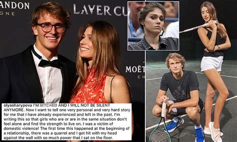 Alexander Zverev Tried To Strangle His Ex Girlfriend At Last Year S Us Open Daily Mail Online
