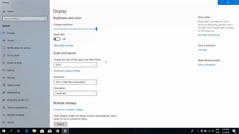 How To Change Text Size In Windows 10 Youtube