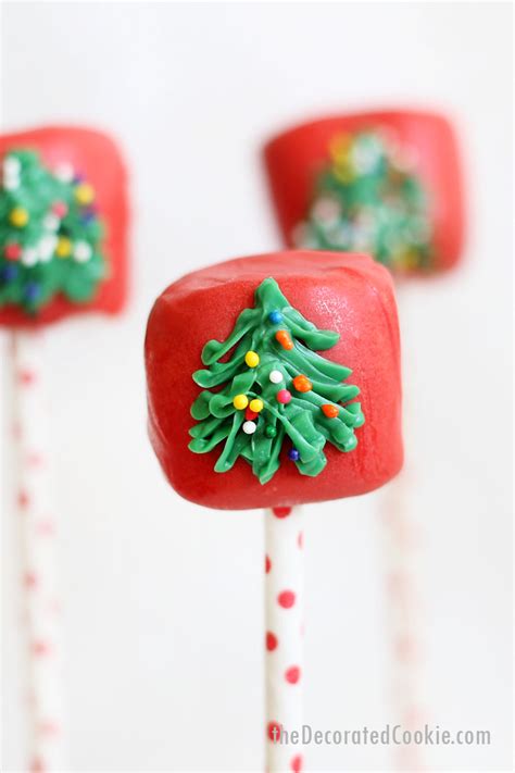 Easy Christmas Tree Marshmallow Pops Are A Festive Colorful And Easy