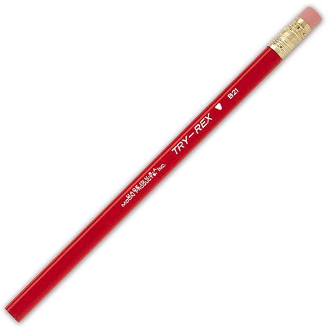 Knowledge Tree Rose Moon Inc Try Rex® Pencil Jumbo With Eraser Each