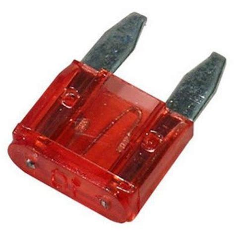 Mini Blade Fuses 10 Amp Red 10a Red Mini Small Blade Wedge Spade
