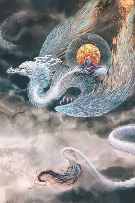 Mythical Creature Ying Long 应龙 Trong 2023 Nghệ Thuật Truyền Cảm