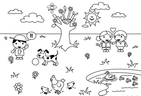 Weather Coloring Pages Preschool - Coloring Home