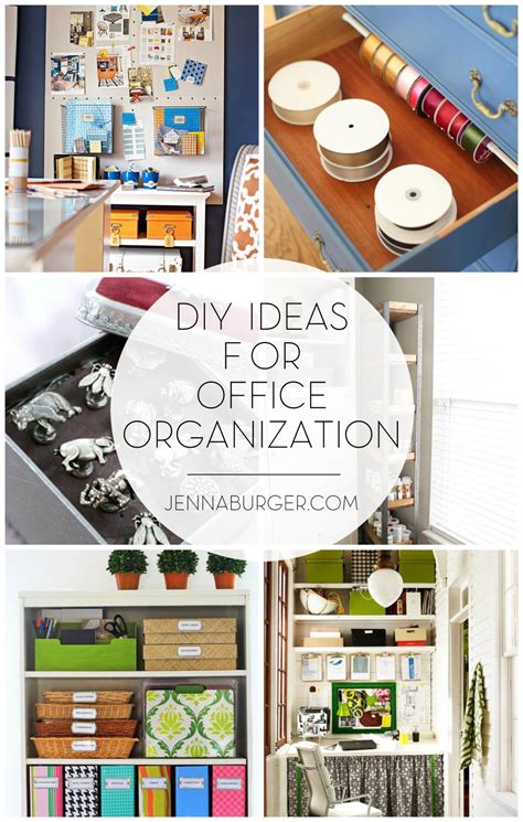 Diy Office Organization Jenna Burger Design Llc