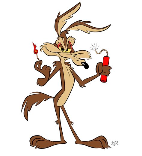 Wile E Coyote By Themrock On Deviantart