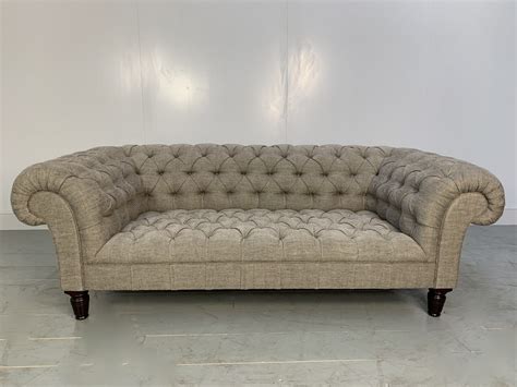 Rrp £10000 George Smith Sofa Early Victorian Chesterfield