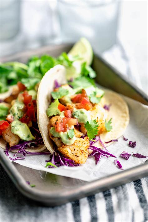 Cod Fish Tacos Healthy Seasonal Recipes