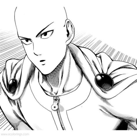 Jenosu From One Punch Man Coloring Pages