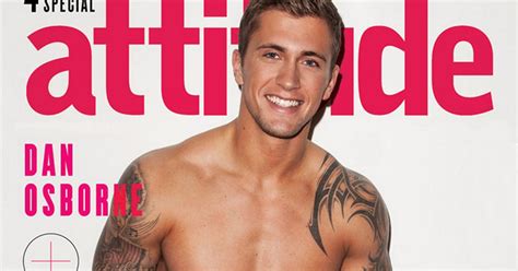 Dan Osborne Naked Splash Star Strips Off For Attitude Magazine Naked Issue Mirror Online