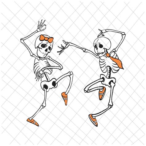Drawing And Illustration Digital Halloween Svg Dancing Skeleton Svg Png