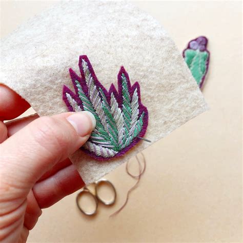 How To Create An Embroidered Patch Diy Patches Embroidery