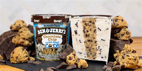 Ben & Jerry's Launches 3 New Cookie Dough Core Flavors