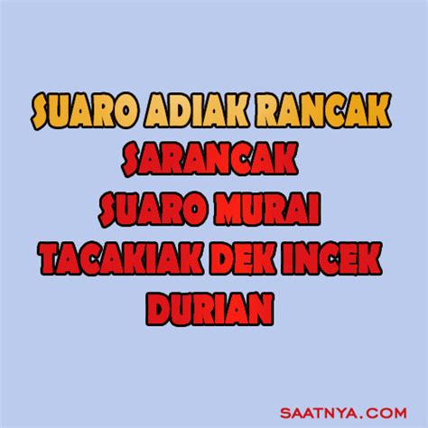 Gambar Dan Kata Kata Bahasa Minang Lucu Terbaru