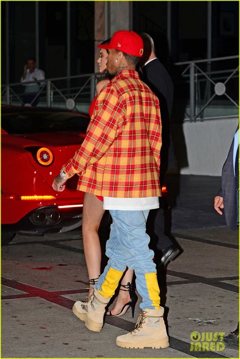 Kylie Jenner Wears Skin Tight Red Dress For Miami Date Night With Tyga Photo 3819506 Kylie