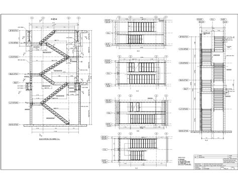Many assume that the custom stairs planning process must be a long, laborious one. Advanced Detailing Corp. - steel Stairs shop drawings ...