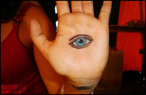 Palm Eye Tattoo Bme Tattoo Piercing And Body Modification Newsbme