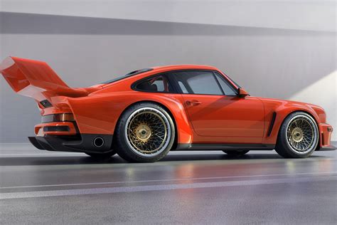 Singer Reimagines A New 700 Hp Porsche 911 Dls Turbo Driving