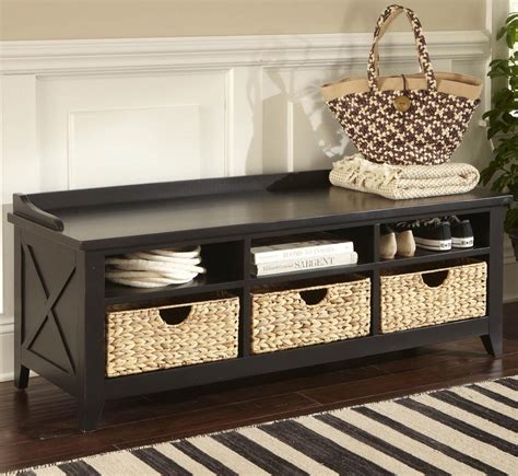 Hall Shoe Storage Bench With Seat Oklahoma Home Inspector Entryway