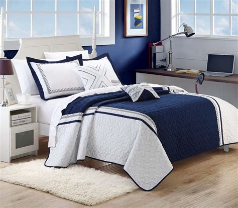 Beautiful Blue And White Beds Bring Serenity Home Winnipeg Free Press