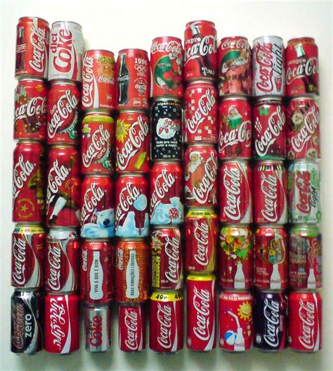 45 Coca Cola Cans This Is Our Collection Of Coca Cola Cans Flickr
