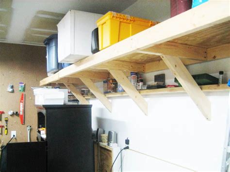 This is overhead diy garage storage plan which would require you to spend around 5 hours and total cost would be around $210. Garage Shelving Ideas | Storage Ceiling, Wall, and Wire - garage wall shelving (With images ...