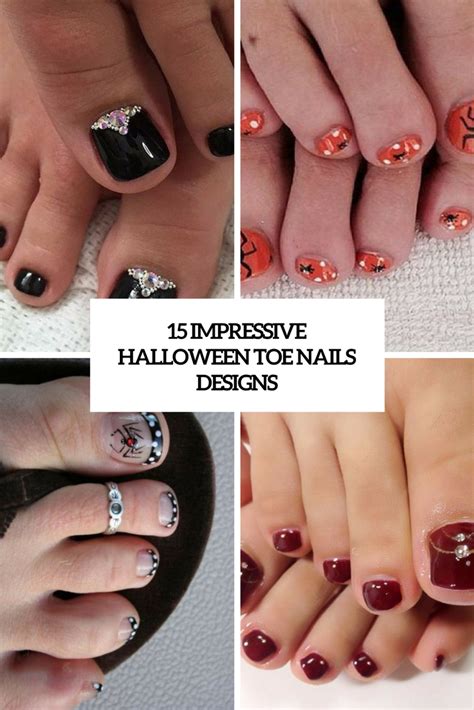 15 Impressive Halloween Toe Nails Designs Styleoholic
