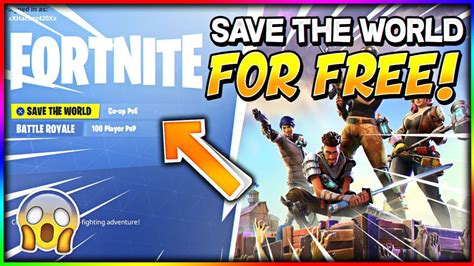 New Updated How To Get Fortnite Save The World For Free Glitch